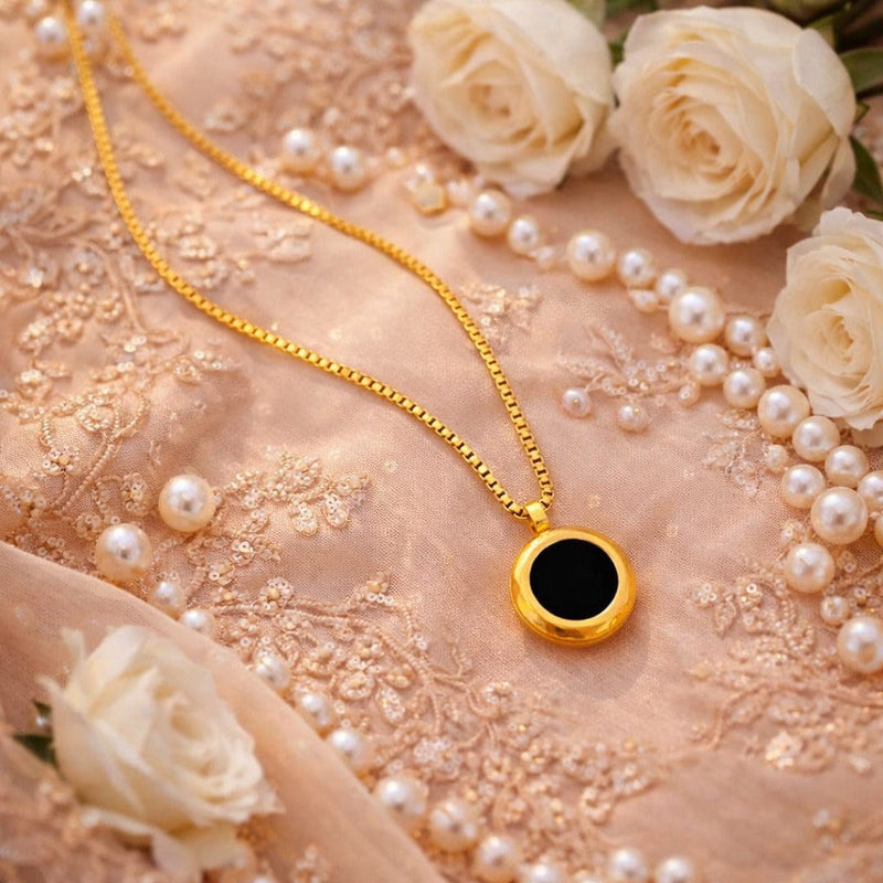 Shoperly C-317-18k Gold Plated Stainless Steel Tarnish Free Waterproof Female Jewellery