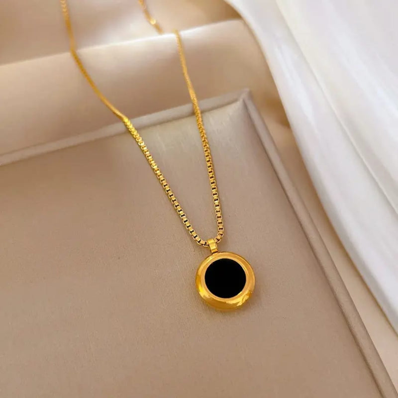Shoperly C-317-18k Gold Plated Stainless Steel Tarnish Free Waterproof Female Jewellery
