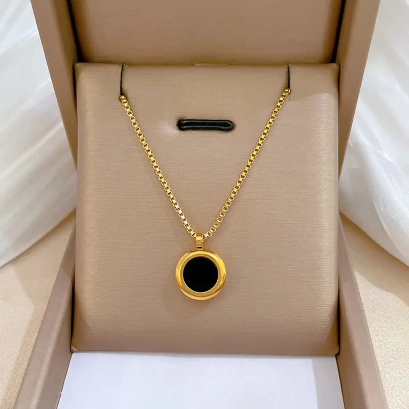 Shoperly C-317-18k Gold Plated Stainless Steel Tarnish Free Waterproof Female Jewellery