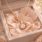 Shoperly C-318-18k Gold Plated Stainless Steel Tarnish Free Waterproof Female Jewellery