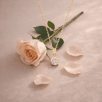 Shoperly C-318-18k Gold Plated Stainless Steel Tarnish Free Waterproof Female Jewellery