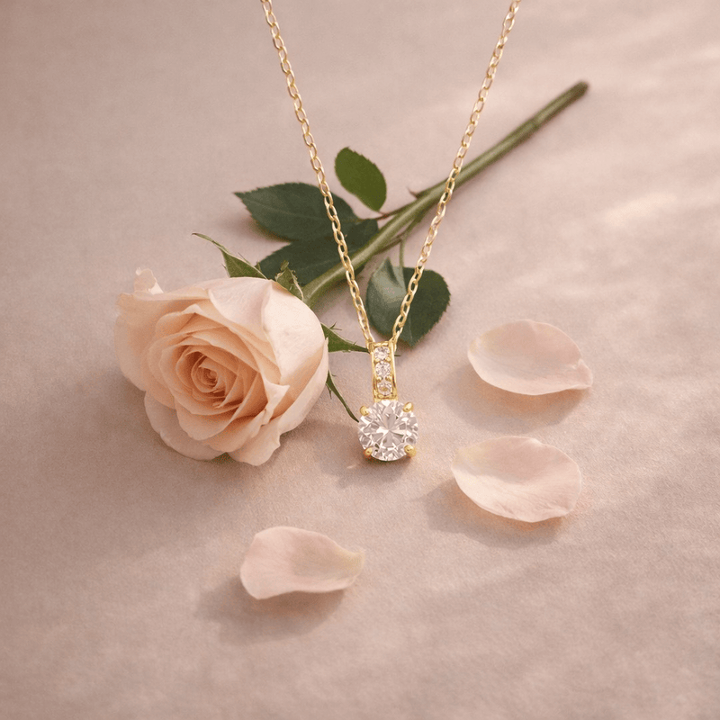 Shoperly C-318-18k Gold Plated Stainless Steel Tarnish Free Waterproof Female Jewellery