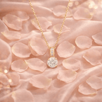 Shoperly C-318-18k Gold Plated Stainless Steel Tarnish Free Waterproof Female Jewellery