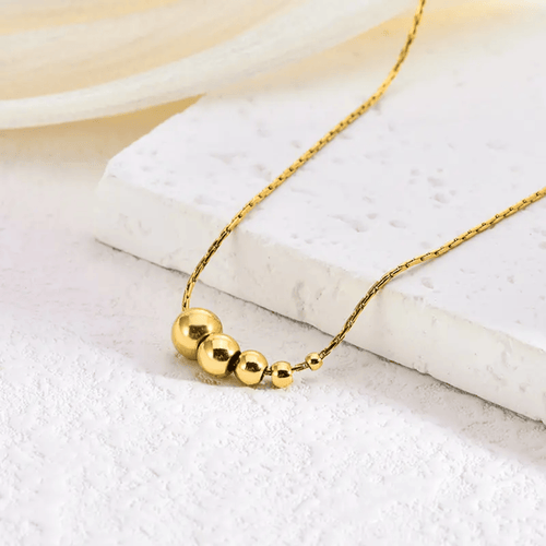 Shoperly C-319 18k Gold Plated Stainless Steel Tarnish Free Waterproof Female Jewellery