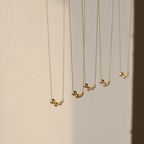 Shoperly C-319 18k Gold Plated Stainless Steel Tarnish Free Waterproof Female Jewellery