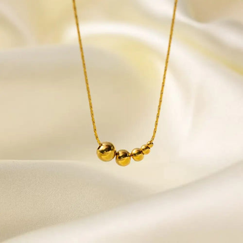 Shoperly C-319 18k Gold Plated Stainless Steel Tarnish Free Waterproof Female Jewellery
