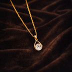 Shoperly C-321 18k Gold Plated Stainless Steel Tarnish Free Waterproof Female Jewellery