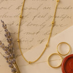 Shoperly Chain Angela chain -18k Gold plated Anti Tarnish