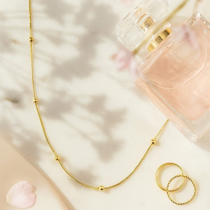 Shoperly Chain Angela chain -18k Gold plated Anti Tarnish