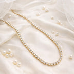 Shoperly Chain C-308 18k Gold Plated Stainless Steel Tarnish Free Waterproof Female Jewellery
