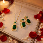 Shoperly Combo Izelia 18k Gold Plated Stainless Steel Tarnish Free Waterproof Female Jewellery