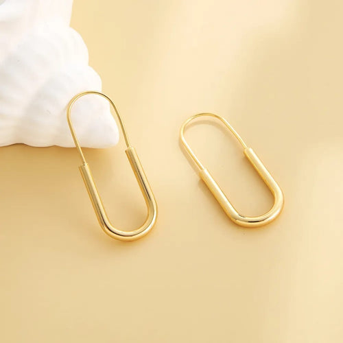 Shoperly Earrings ES-183  18k Gold Plated Stainless Steel Tarnish Free Waterproof Female Earrings