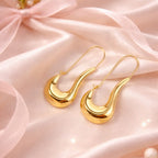 Shoperly Earrings ES-218 18k Gold Plated Stainless Steel Tarnish Free W