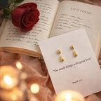 Shoperly Earrings Prita -18k Gold Plated Stainless Steel Tarnish Free Waterproof Female Earrings