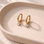 Shoperly ES-228 -18k Gold Plated Stainless Steel Tarnish Free Waterproof Female Jewellery
