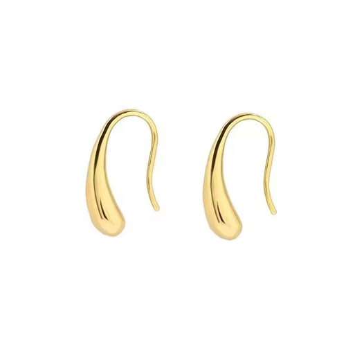 Shoperly ES-275 -18k Gold Plated Stainless Steel Tarnish Free