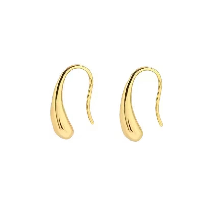 Shoperly ES-275 -18k Gold Plated Stainless Steel Tarnish Free