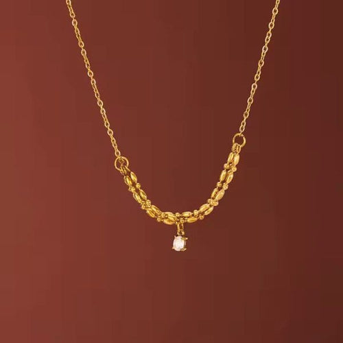 Shoperly Jacline Chain 18k Gold Plated Stainless Steel Tarnish Free Waterproof Female Jewellery