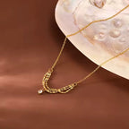 Shoperly Jacline Chain 18k Gold Plated Stainless Steel Tarnish Free Waterproof Female Jewellery