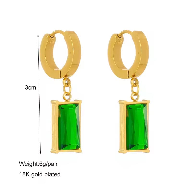 Shoperly jewelry Sets Zoe 18k Gold Plated Stainless Steel Tarnish Free Waterproof Female Jewellery
