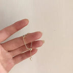 Shoperly R-107 18k Gold Plated Stainless Steel Tarnish Free Waterproof Female Jewellery