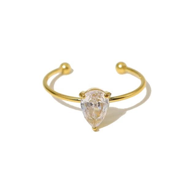 Shoperly R-121 18k Gold Plated Stainless Steel Tarnish Free Waterproof Female Jewellery