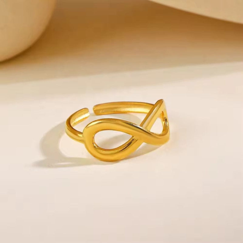 Shoperly R-123 18k Gold Plated Stainless Steel Tarnish Free Waterproof Female Jewellery