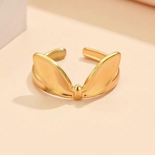 Shoperly R-124 18k Gold Plated Stainless Steel Tarnish Free Waterproof Female Jewellery