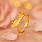 Shoperly R-124 18k Gold Plated Stainless Steel Tarnish Free Waterproof Female Jewellery