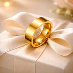 Shoperly Rings Glow male ring Stainless Steel Anti Tarnish Waterproof Male Jewellery