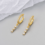Shoperly Serena Earrings-308 18k Gold Plated Stainless Steel Tarnish Free Waterproof Female Jewellery