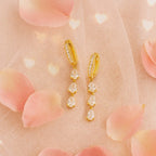 Shoperly Serena Earrings-308 18k Gold Plated Stainless Steel Tarnish Free Waterproof Female Jewellery