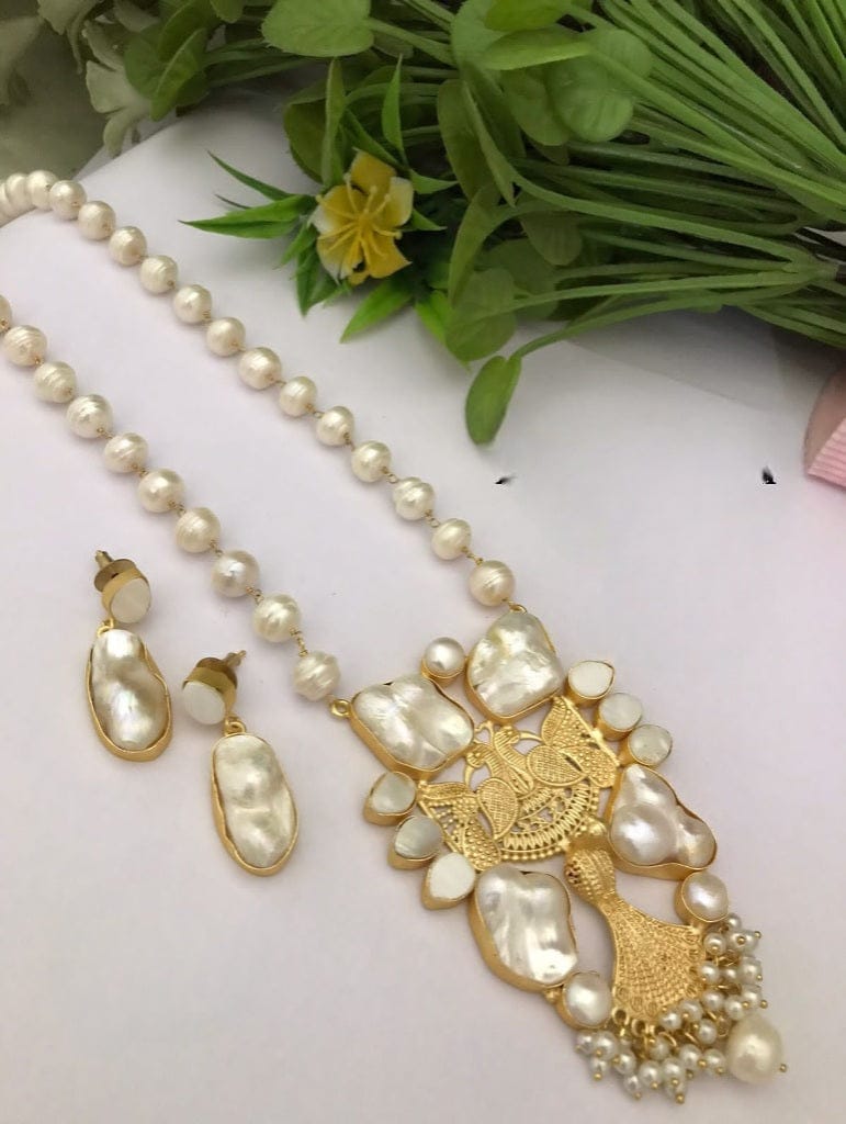 Geetanjali real pearl set
