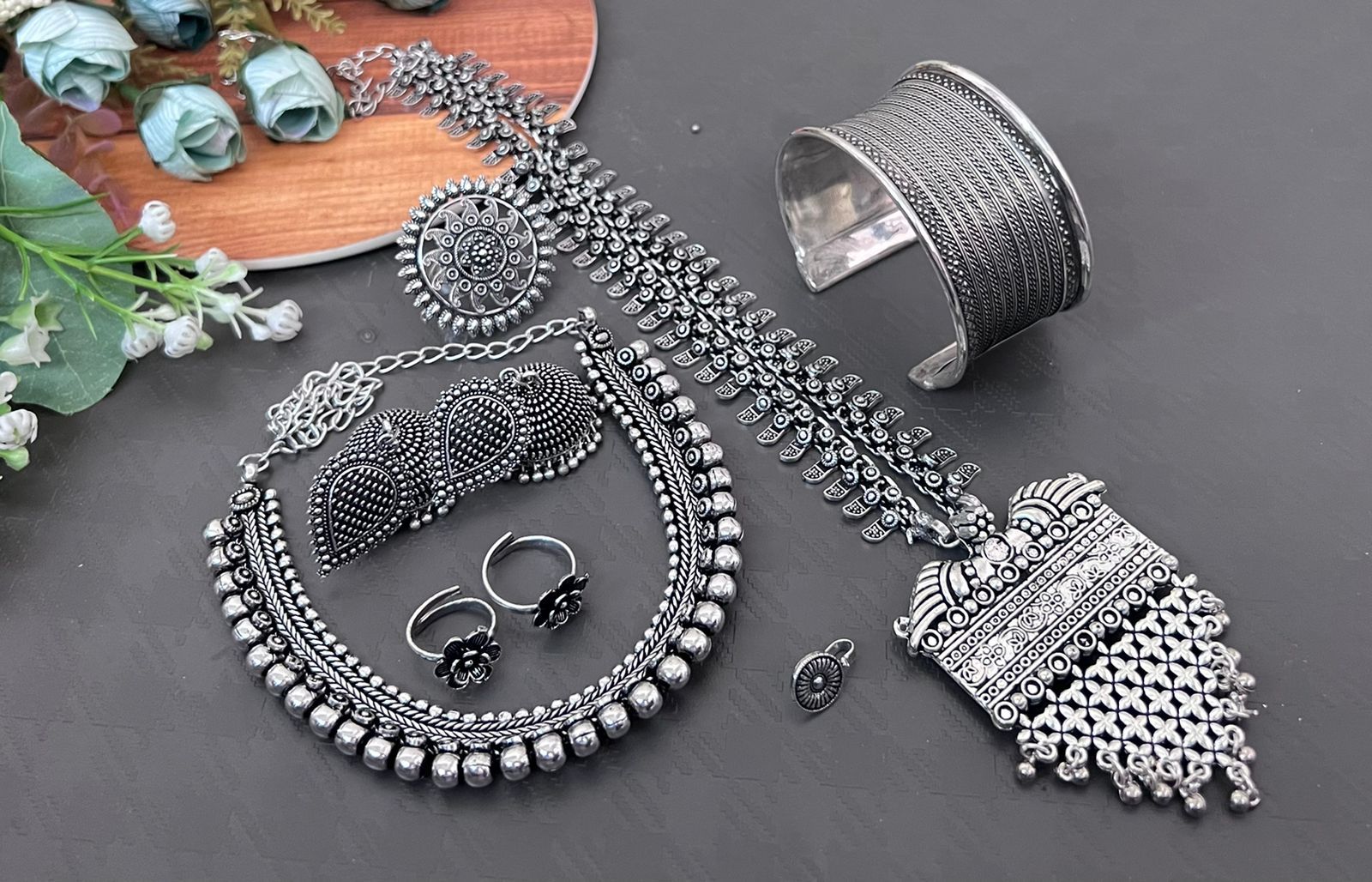 Garba jewellery deals full set