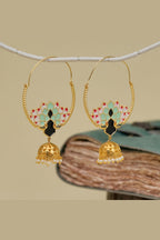 Peacock Jhumka