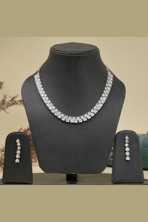 Heart Cut Diamond Set