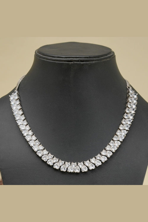 Heart Cut Diamond Set