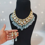 Aganya kreation jewelry Sets Aisha Kundan Set - Elegant Jewelry for Every Occasion