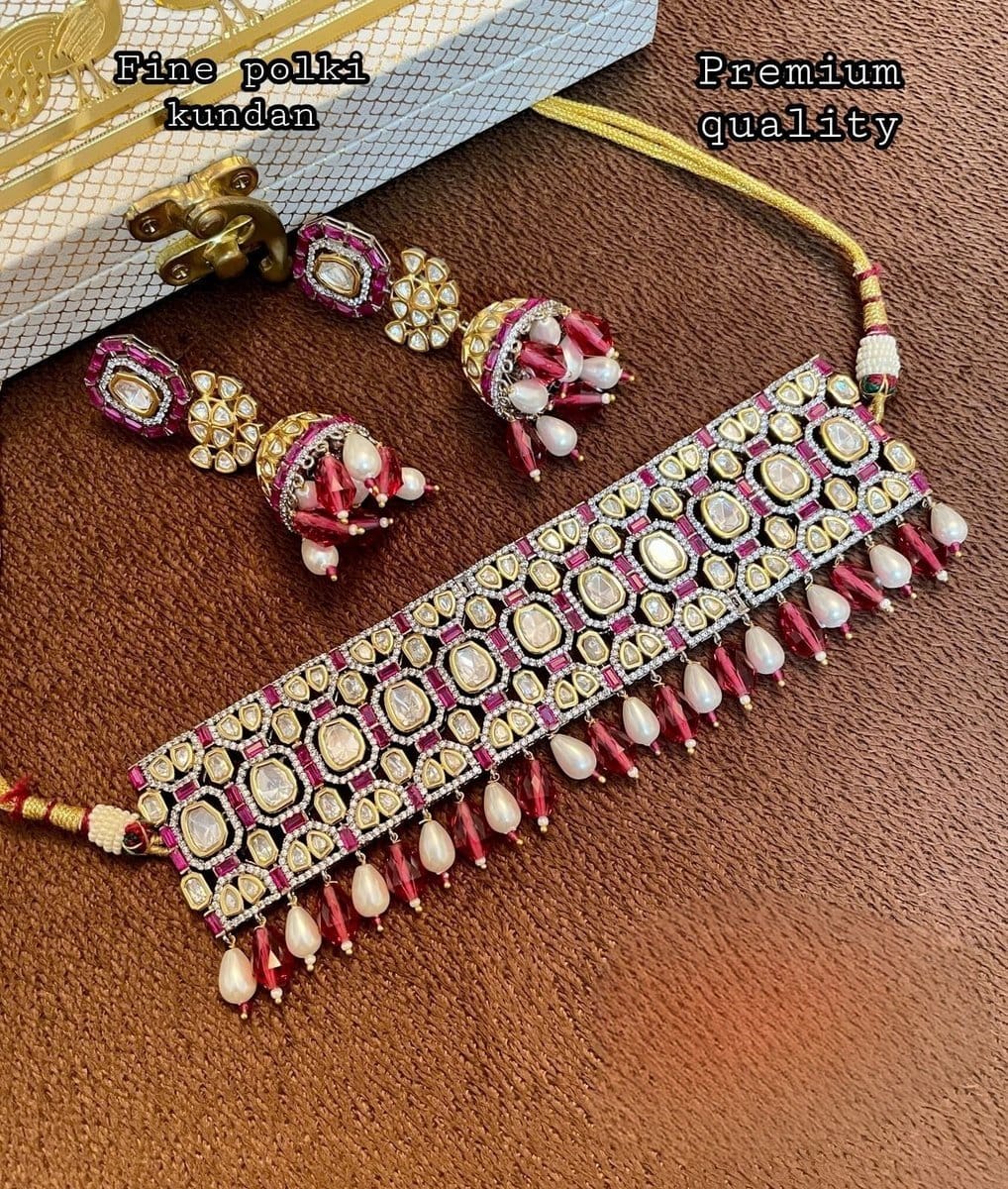 Dhruvi Necklace - Aganya kreation