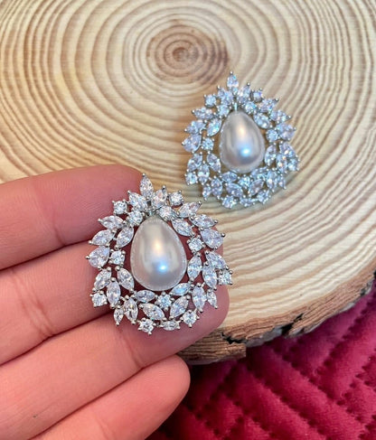 Diana Big studs - Aganya kreation