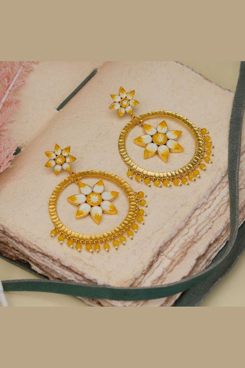 Embelished chandbali - Aganya kreation