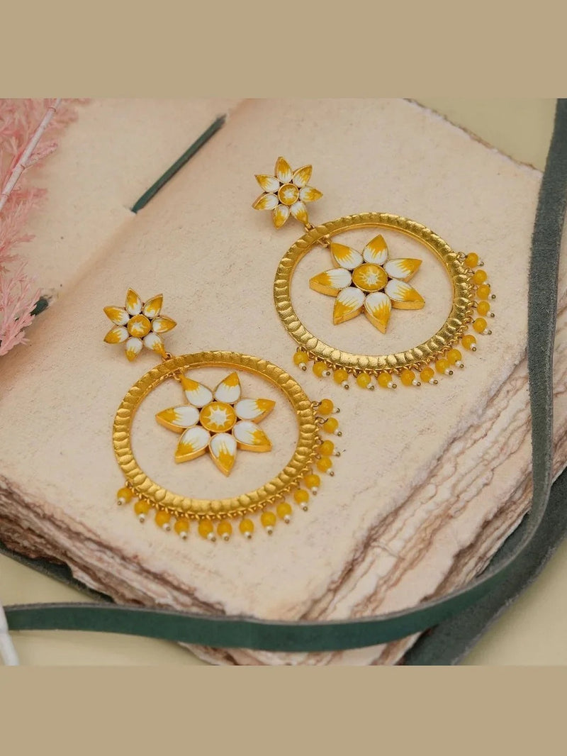 Embelished chandbali - Aganya kreation