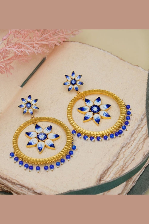 Embelished chandbali - Aganya kreation