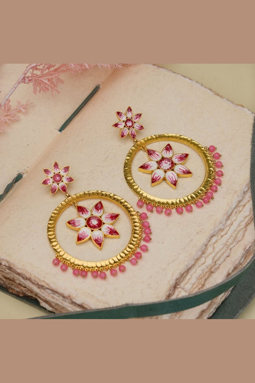 Embelished chandbali - Aganya kreation