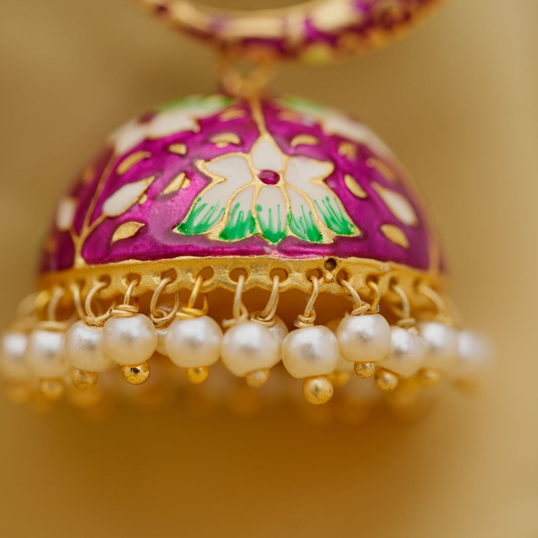 Half moon jhumki - Aganya kreation