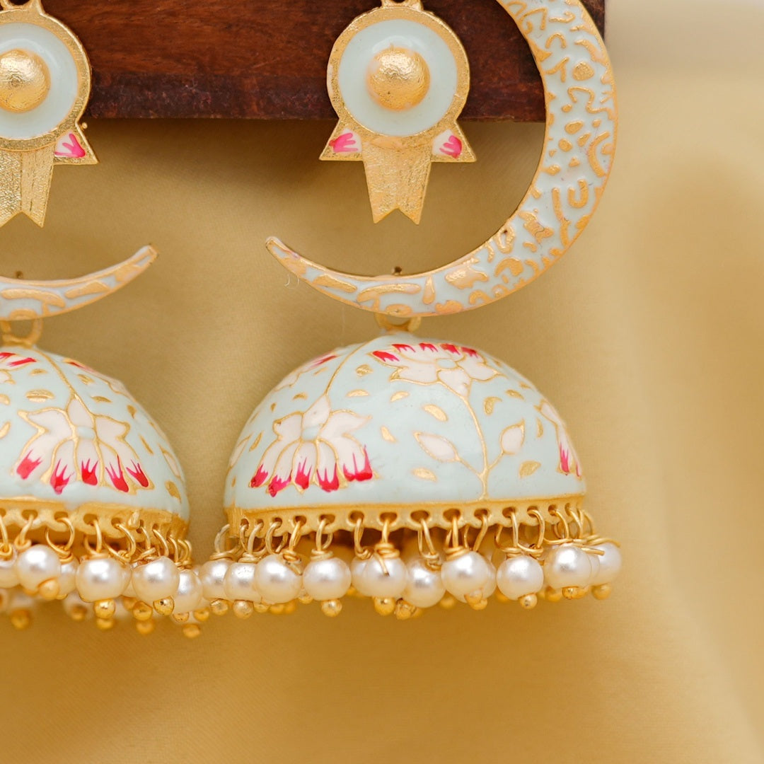 Half moon jhumki - Aganya kreation