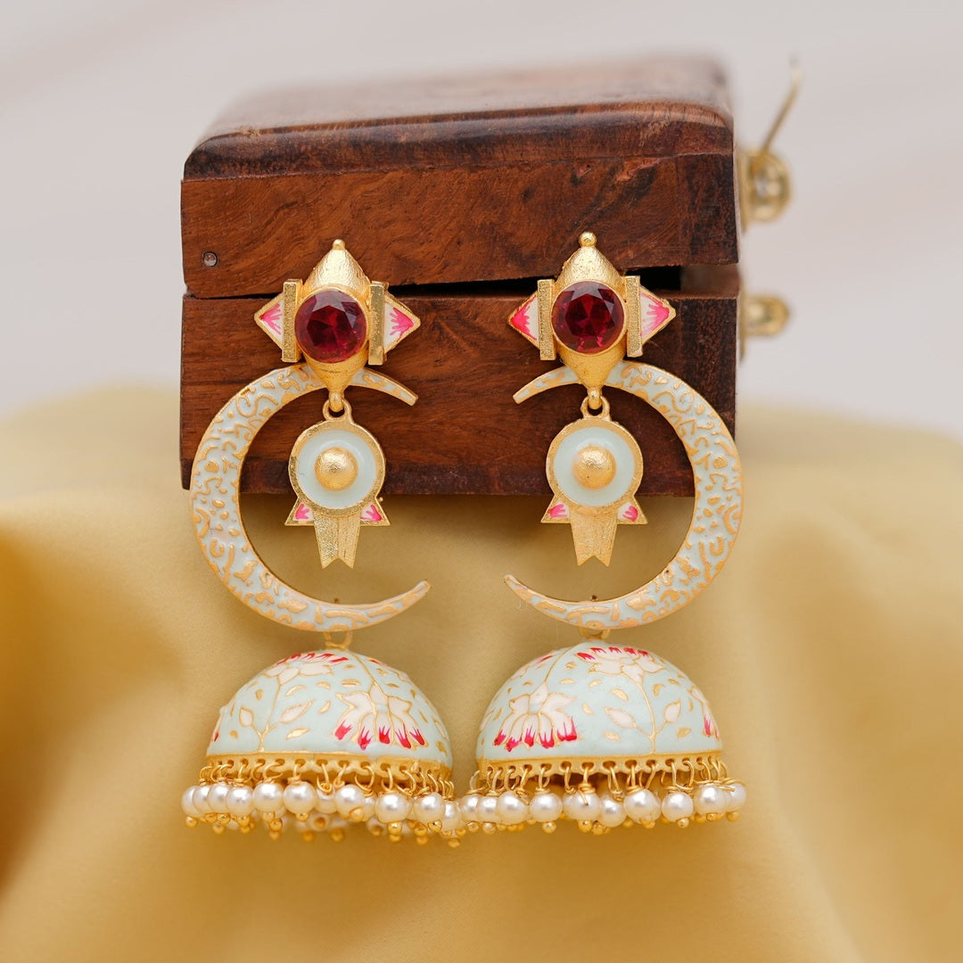 Half moon jhumki - Aganya kreation