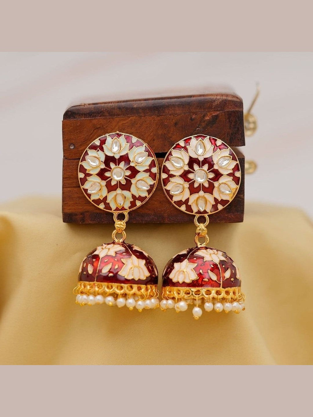 Lotus Earing - Aganya kreation