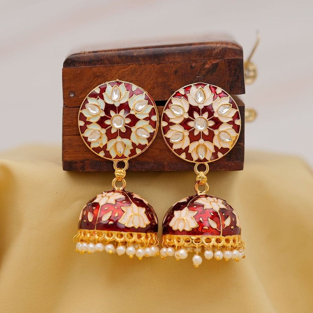 Lotus Earing - Aganya kreation