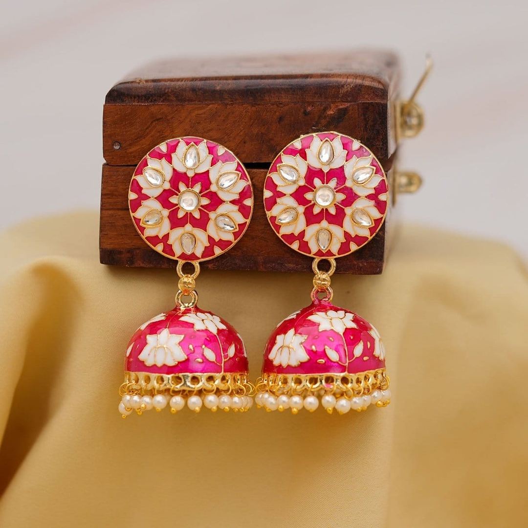 Lotus Earing - Aganya kreation
